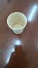 京东京造  一次性杯子 纸杯加厚型食品级竹纤维水杯 230ml【100只】 实拍图