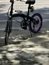 大行（DAHON）折叠自行车配件车座p8k3坐垫公路车座鞍单车减震座椅14-24寸通用 大坐垫【黑色】 实拍图