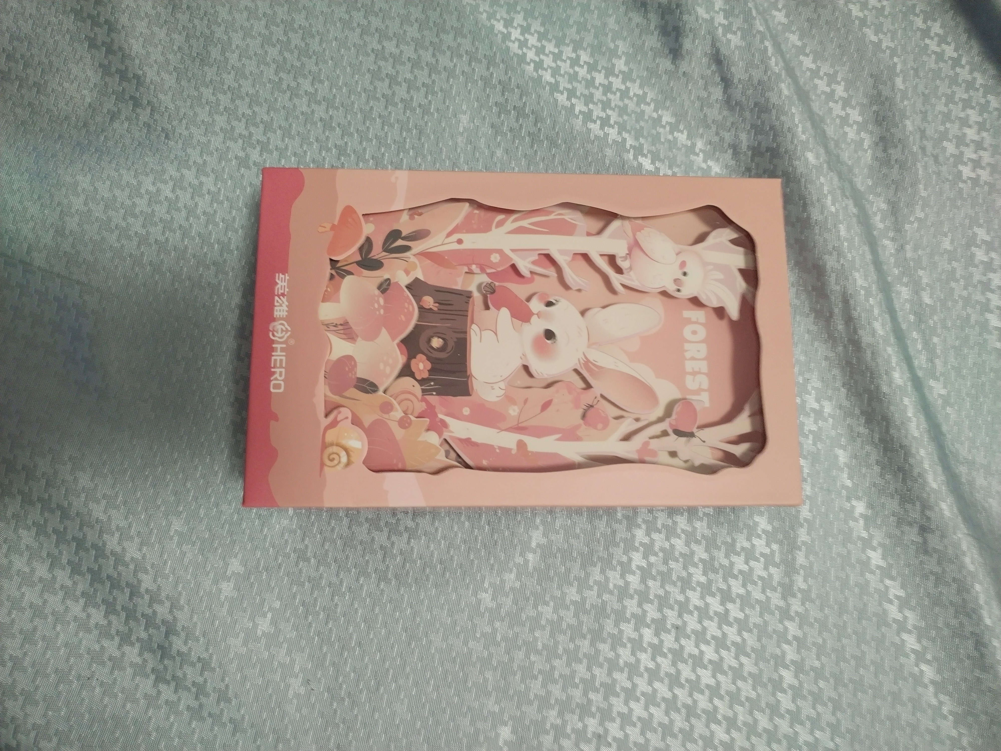 英雄【中秋节礼物】钢笔礼盒装三年级小学生专用练字考试必备热敏可擦墨囊书法硬笔儿童高颜值礼品刻字 童话森林【 公主粉】默认赠黑墨囊 实拍图