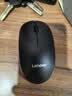 联想（Lenovo）无线鼠标 办公鼠标便携鼠标 笔记本鼠标 电脑鼠标 M26黑 带无线2.4G接收器 实拍图