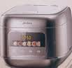 美的（Midea）大布丁0涂层电饭煲家用3-4人4升316L不锈钢内胆电饭锅防溢杂粮饭柴火饭多功能无涂层微压锅RE487S 实拍图
