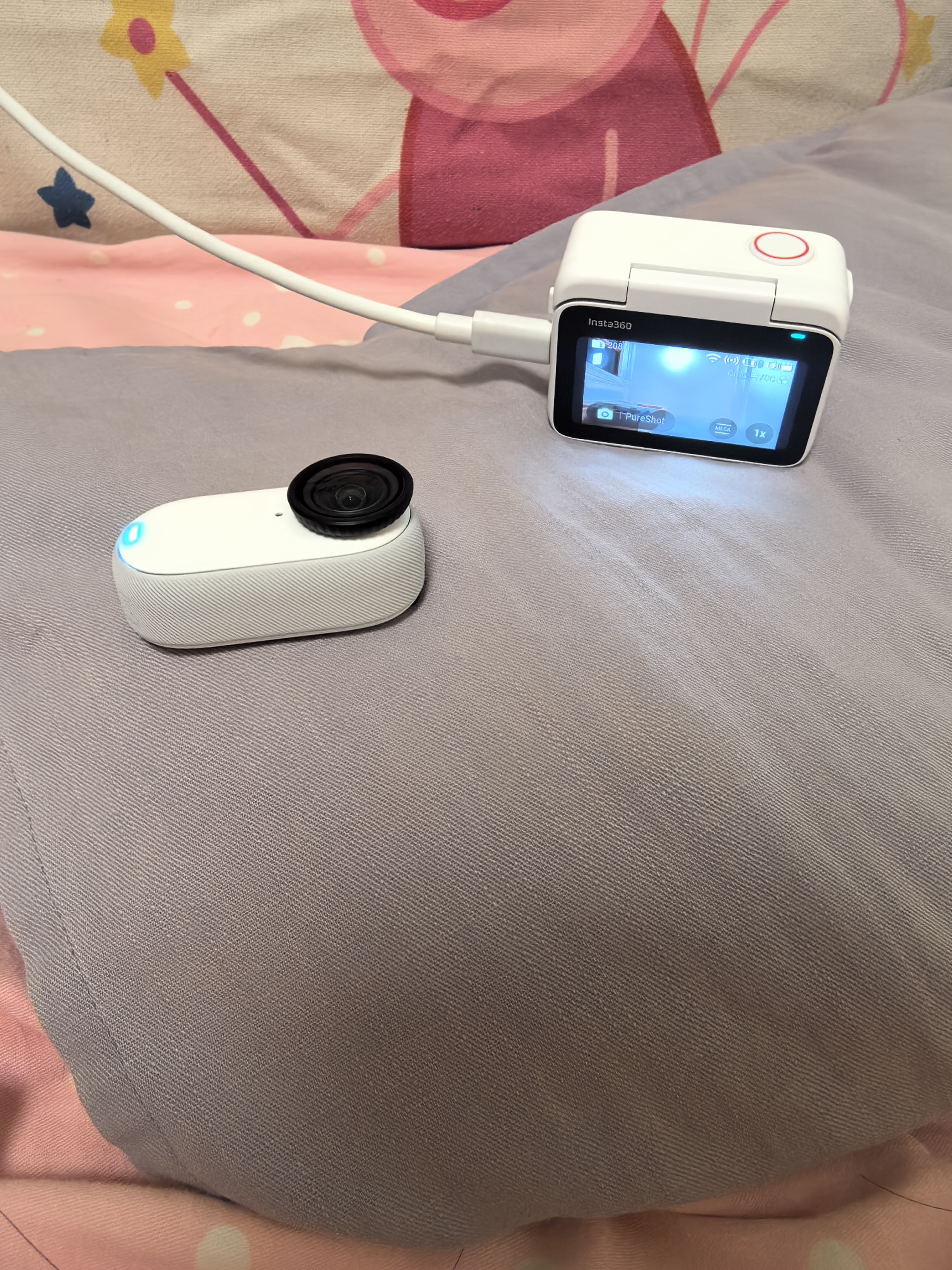 影石Insta360影石【晒单有礼】GO 3S 4K拇指相机 Vlog骑行亲子宠物运动相机防水防抖摄像机口 复古玩家限定版 标准套装【晒单送原厂配件】 【灵动白】晒单送原厂配件或红包 【64G内存】晒 实拍图