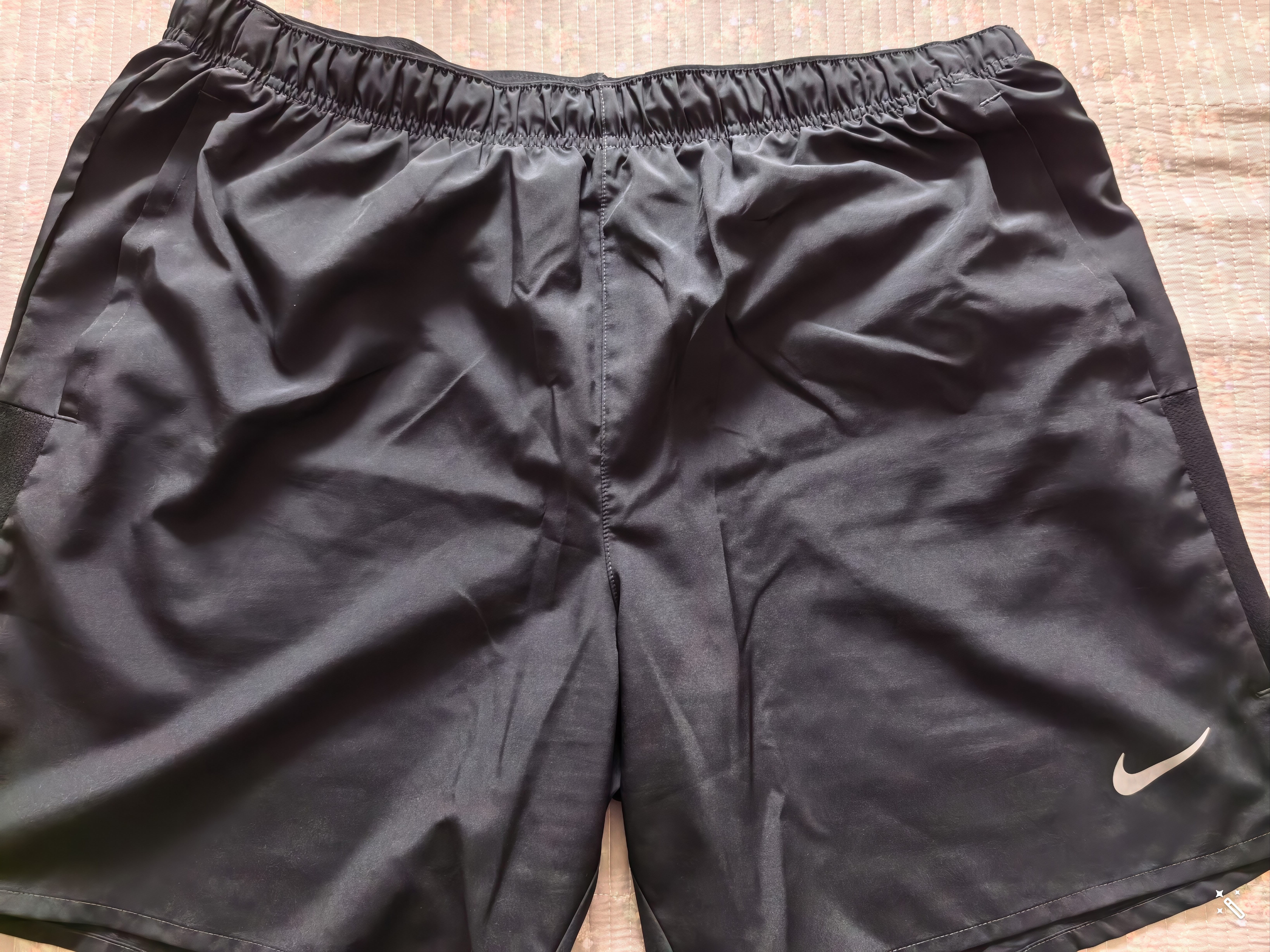 耐克NIKE运动短裤男7英寸DRI-FIT CHALLENGER运动裤DV9345-010黑2XL 实拍图