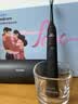 飞利浦（PHILIPS）电动牙刷钻石9Pro 10倍洁净去除99.9%牙渍充电杯充电黑科技送男士HX9912/77黑 实拍图