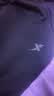 特步（XTEP）运动裤女长裤秋冬跑步束脚裤加厚针织小脚卫裤高腰宽松休闲裤子女 黑色-(单标款) M /165 实拍图