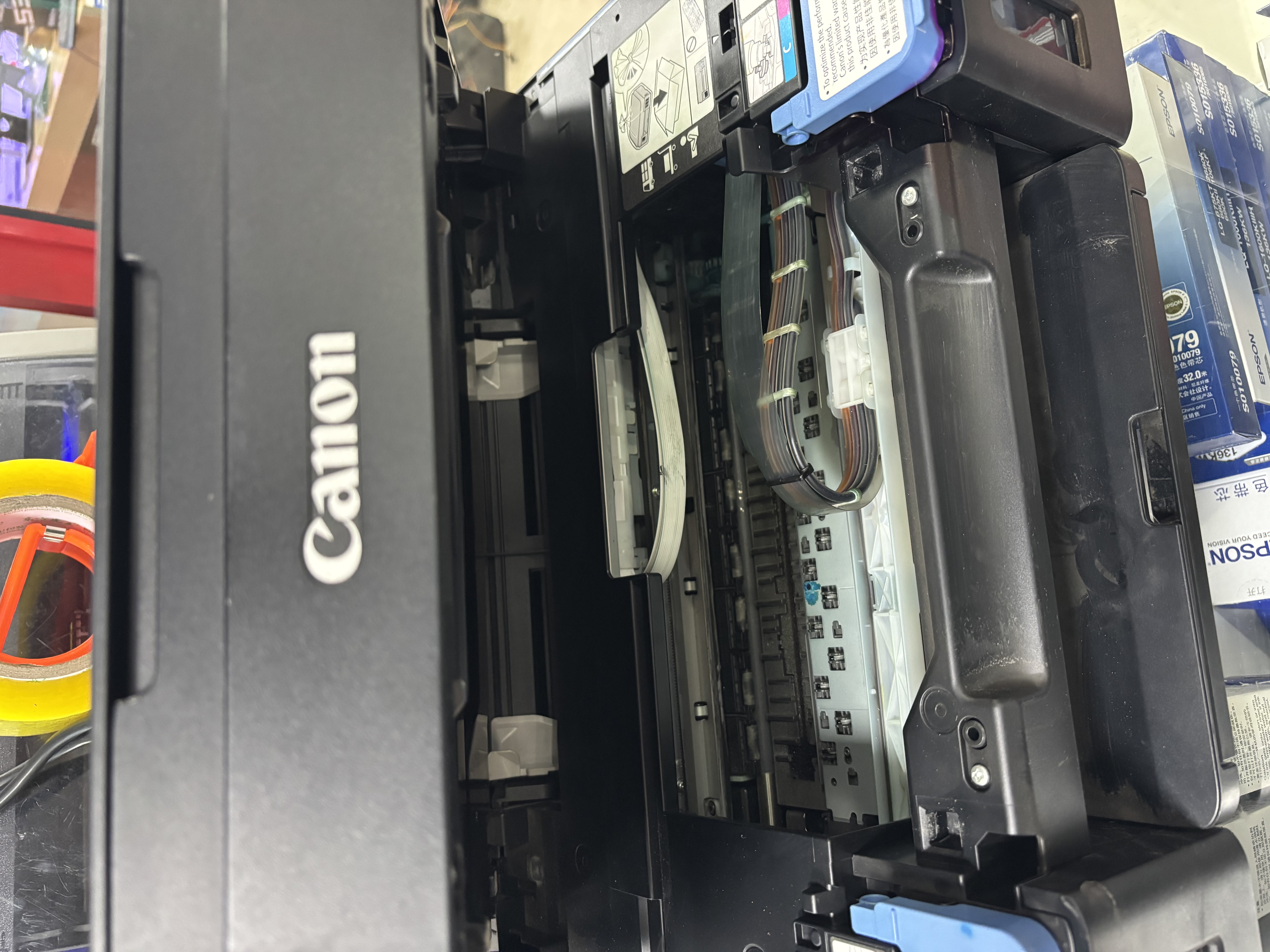 佳能（Canon）G3800可加墨彩色喷墨学生打印机无线家用作业/照片打印大印量打印复印扫描多功能一体机 实拍图
