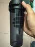 特百惠（Tupperware）茶韵500ml塑料杯男女士学生运动水杯子大容量泡茶杯 酷炫黑 实拍图