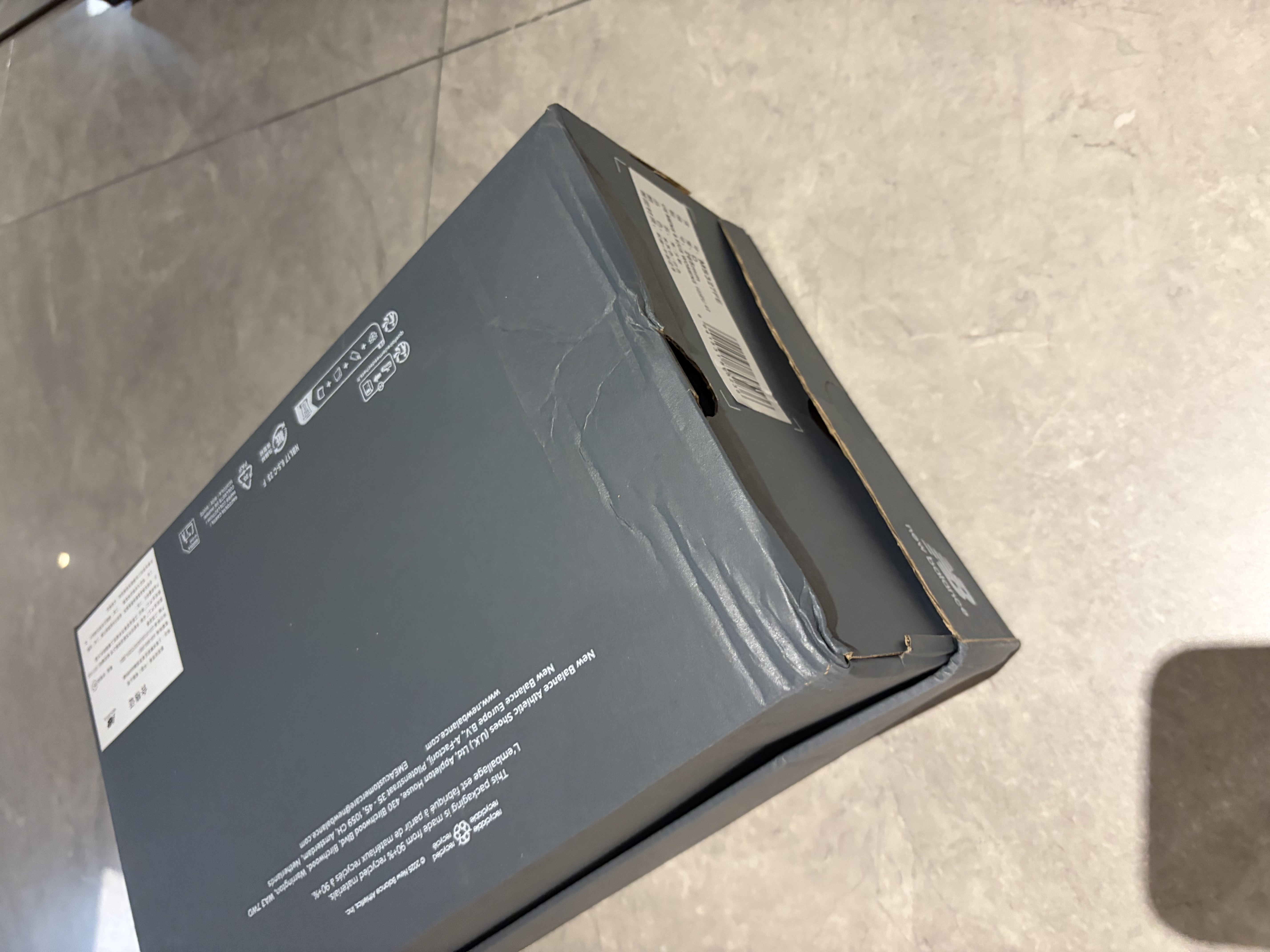 NEW BALANCE秋季男女同款情侣运动复古厚底米白色休闲鞋327系列MS327FE 42 实拍图