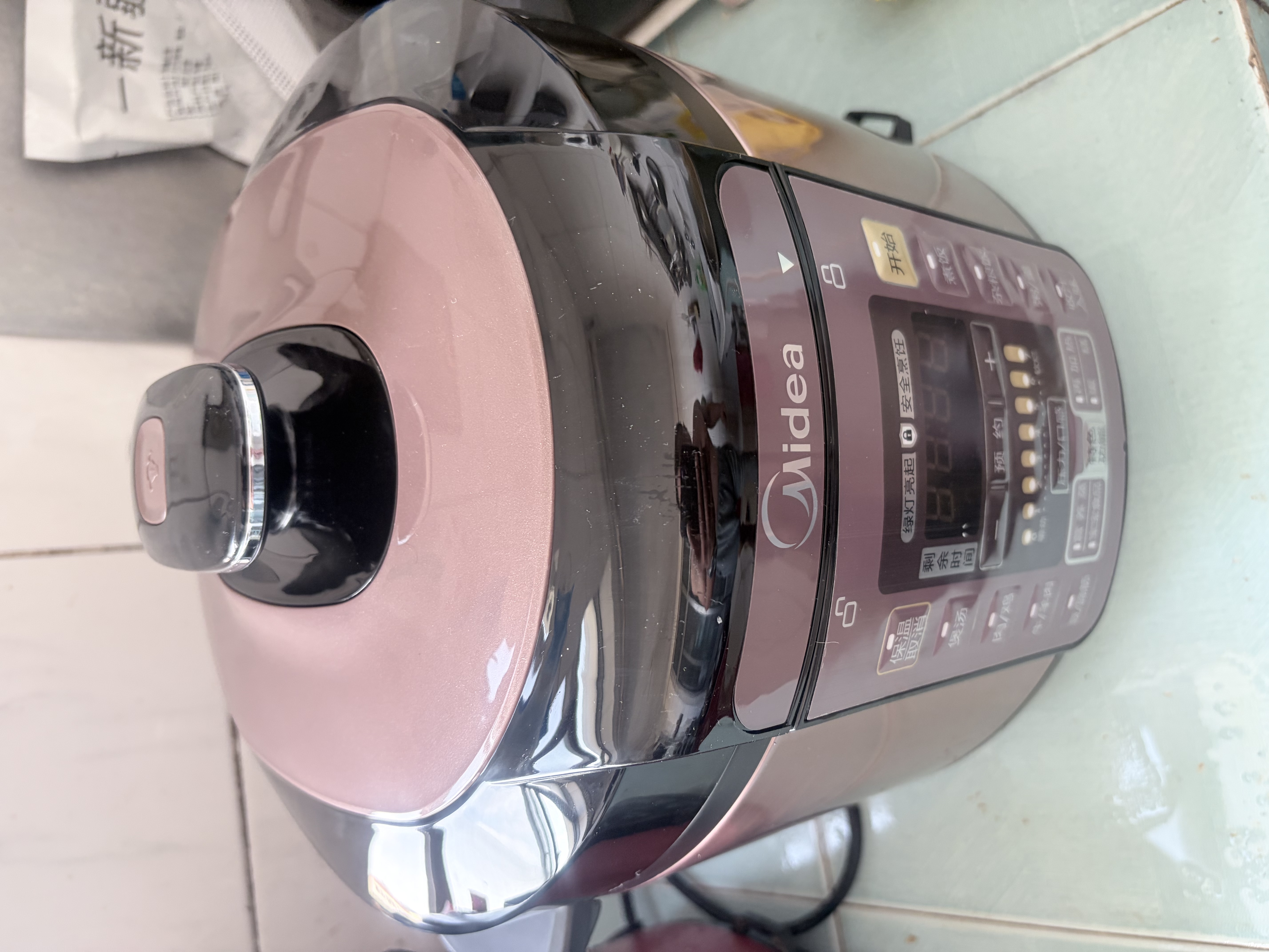 美的（Midea） 电压力锅电高压锅家用大容量多功能定时预约高压电饭煲电饭锅双胆 可煮饭粥炖肉煲汤2-3-5-8人用 尊享款 行业TOP【4-10人  双胆】 5L 实拍图