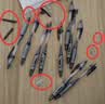 【百万销量】按动中性笔签字笔0.5mm子弹头速干黑笔学生考试刷题笔教师红笔经典商务办公会议笔 黑色 10支装 实拍图