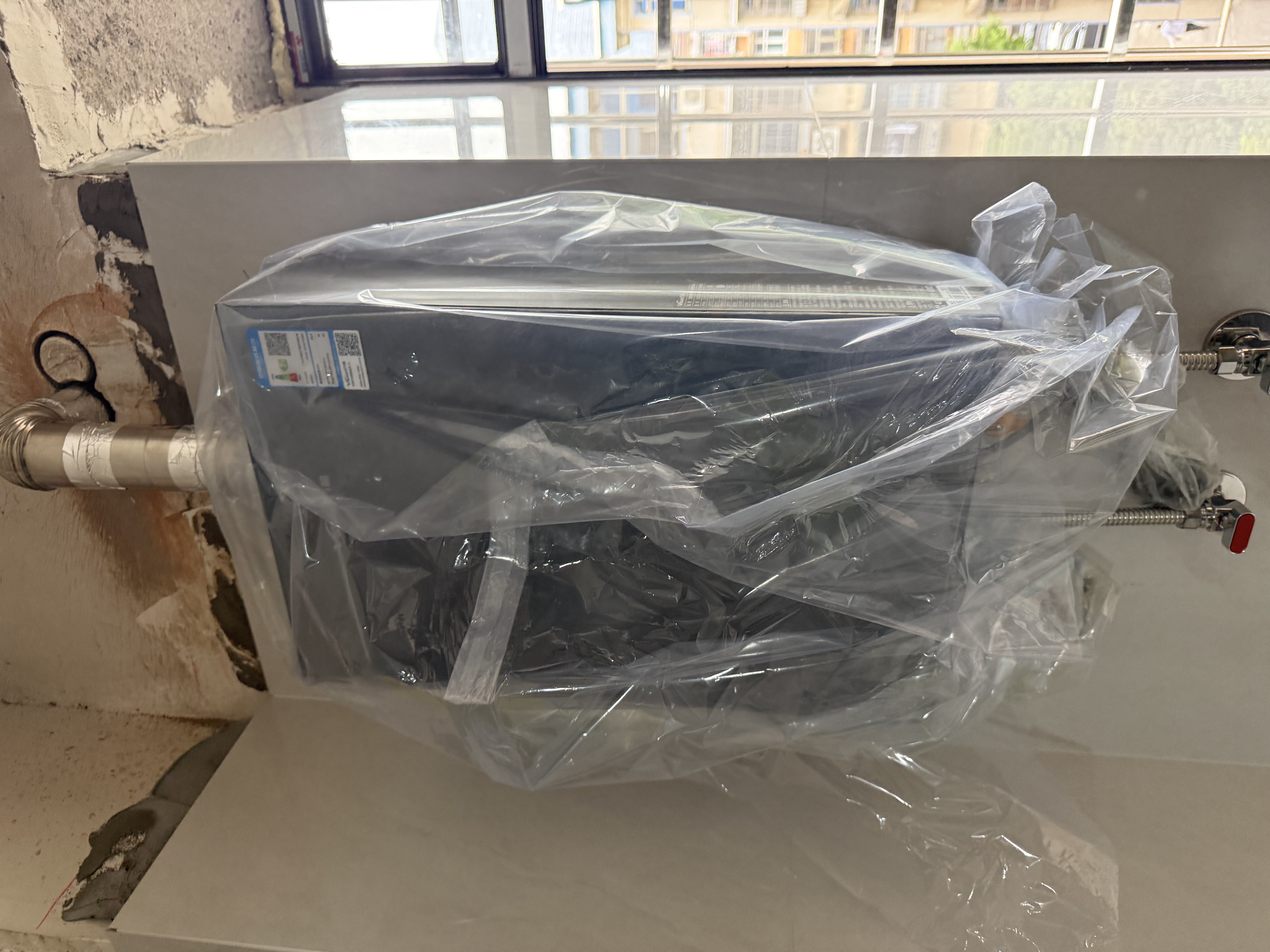万和【安睡洗V9X Turbo】16升天然气超一级暖浴恒温静音450%强增压瀑布洗气泡洗以旧换新燃气热水器 实拍图