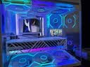 LIANLI联力 隐流二代 OLED曲面屏 一体式360水冷CPU散热器 磁吸式2K 60Hz 内置3D视觉特效 隐流2代360 隐流2代360 OLED 曲面屏无风扇版白色 实拍图