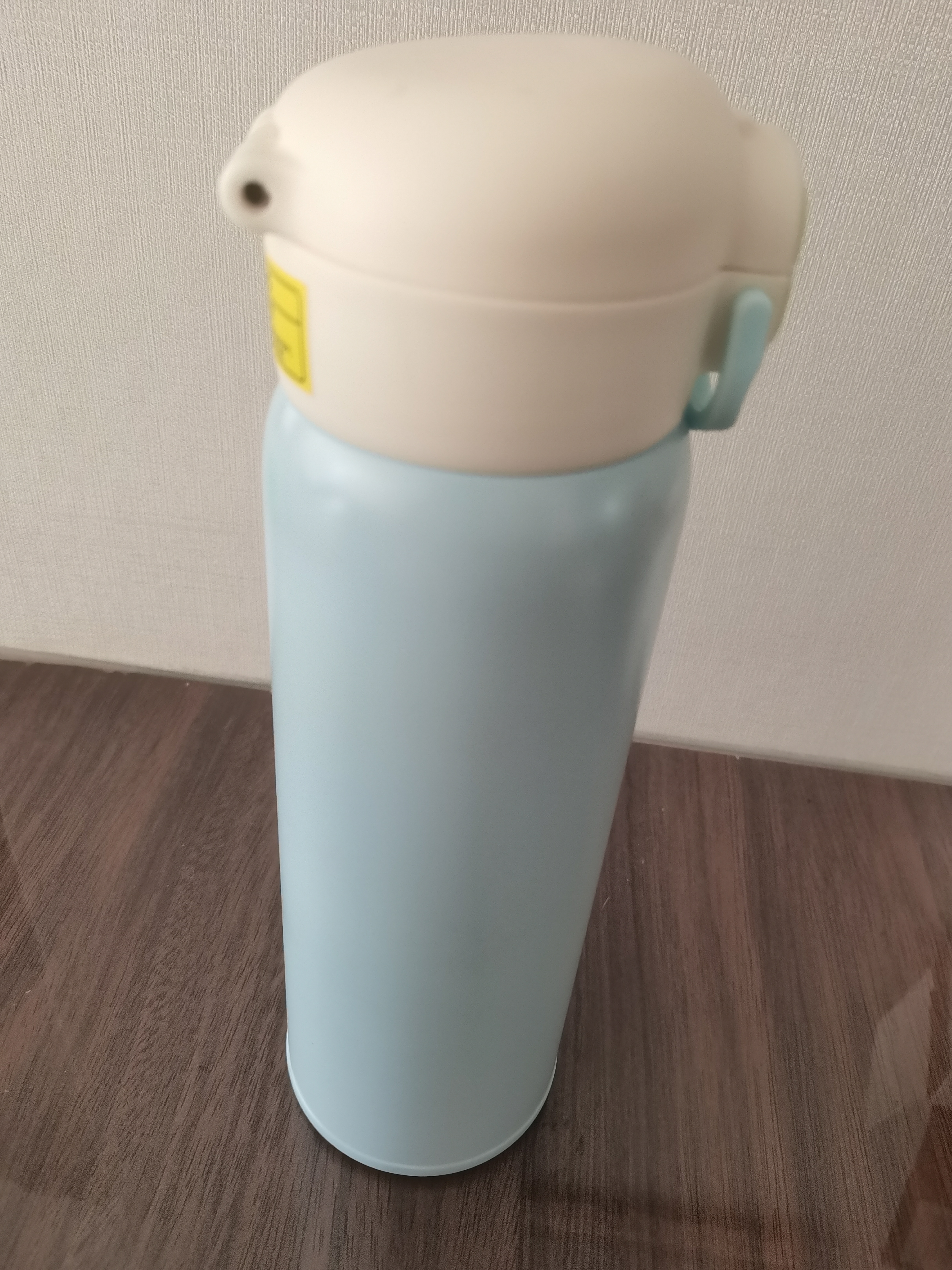 哈尔斯（HAERS）保温杯水杯男女生316L不锈钢吸管杯上学便携杯子 蓝500ml 实拍图