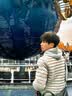 迪卡侬（DECATHLON）短款羽绒服轻薄薄外套户外运动保暖内胆排骨羽绒服TREK100 男款-冰川灰-立领 M 实拍图