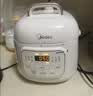 美的（Midea）一人食迷你 电压力锅1.8L 电高压锅电饭煲3-4人 智能预约多功能一体开盖炖煮煲汤电饭锅MY-E220 实拍图