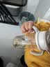 贝亲（Pigeon）自然成长翻盖直饮吸管 大童奶瓶330ml 经典款 18月+  AA278 实拍图