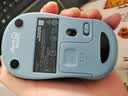 罗技（Logitech）M221 轻音鼠标 无线鼠标 办公鼠标 对称鼠标 带无线微型接收器 雾霭蓝 实拍图