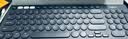 罗技（Logitech）时尚系列K780无线蓝牙键盘 办公键盘 手机Mac 平板iPad键盘双模 笔记本电脑键盘薄膜 带支架多设备 K780黑色 实拍图