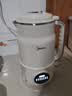 美的（Midea）豆浆机破壁机1.5L超大容量4-6人 家用全自动一体免煮新款 免手洗免过滤多功能榨汁机料理机S90 实拍图