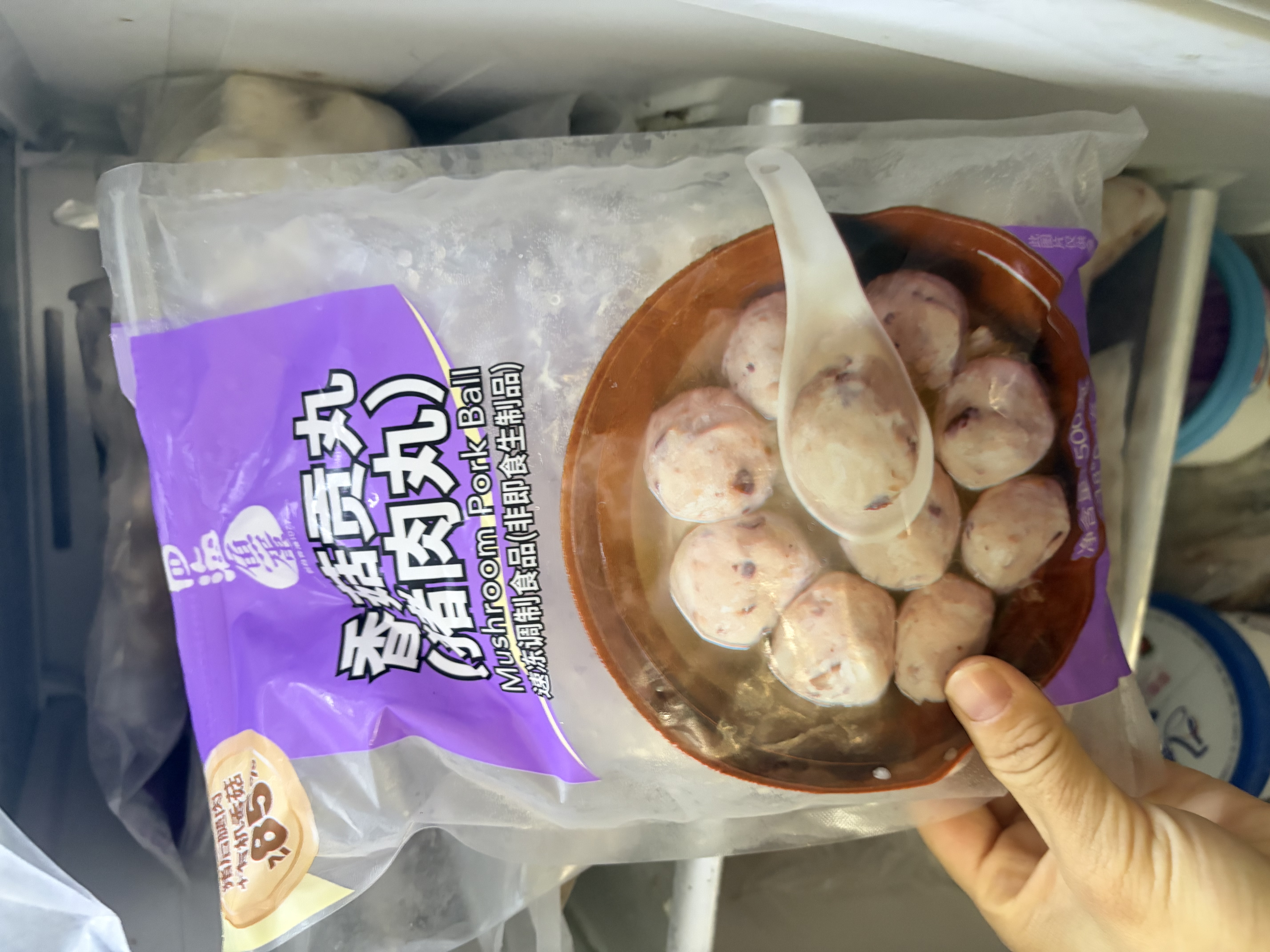 四海鱼蛋 潮汕牛肉丸510g 火锅食材关东煮丸子烧烤空气炸锅 实拍图