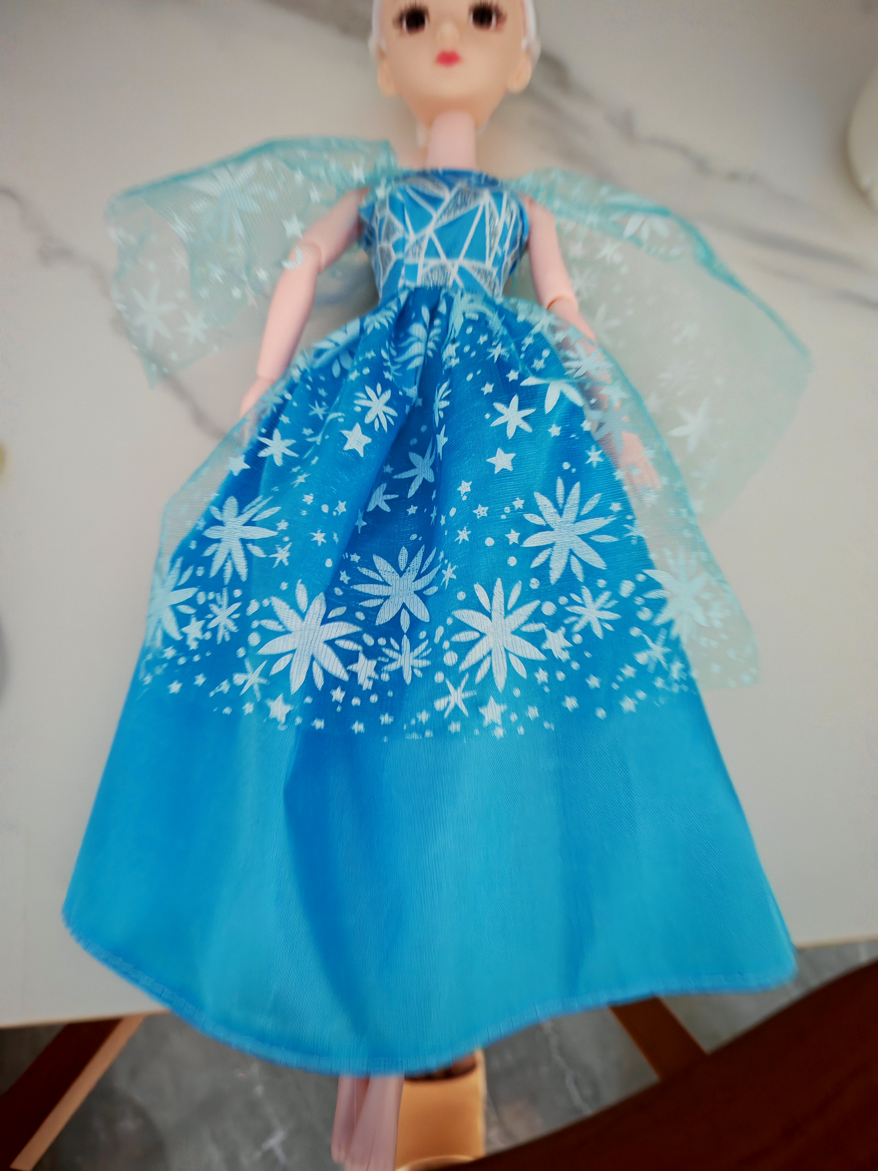 索迪儿童玩偶娃娃玩具女孩生日礼物冰雪爱莎公主过家家换装洋娃娃bjd 实拍图