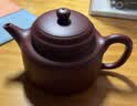 京东京造 宜兴紫砂壶茶壶手工[原矿紫泥]煮泡茶具送人家用德钟壶238ml礼盒 实拍图