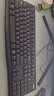 罗技（Logitech）MK120 键鼠套装 有线键鼠套装 办公键鼠套装 电脑键盘 USB即插即用 全尺寸 黑色 实拍图