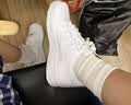 耐克NIKE女空军一号AF1 运动鞋DD8959-100白35.5 实拍图