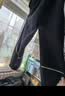 左西童装男童裤子秋儿童反光条卫裤2026新款中大童运动裤 藏青色 160 实拍图