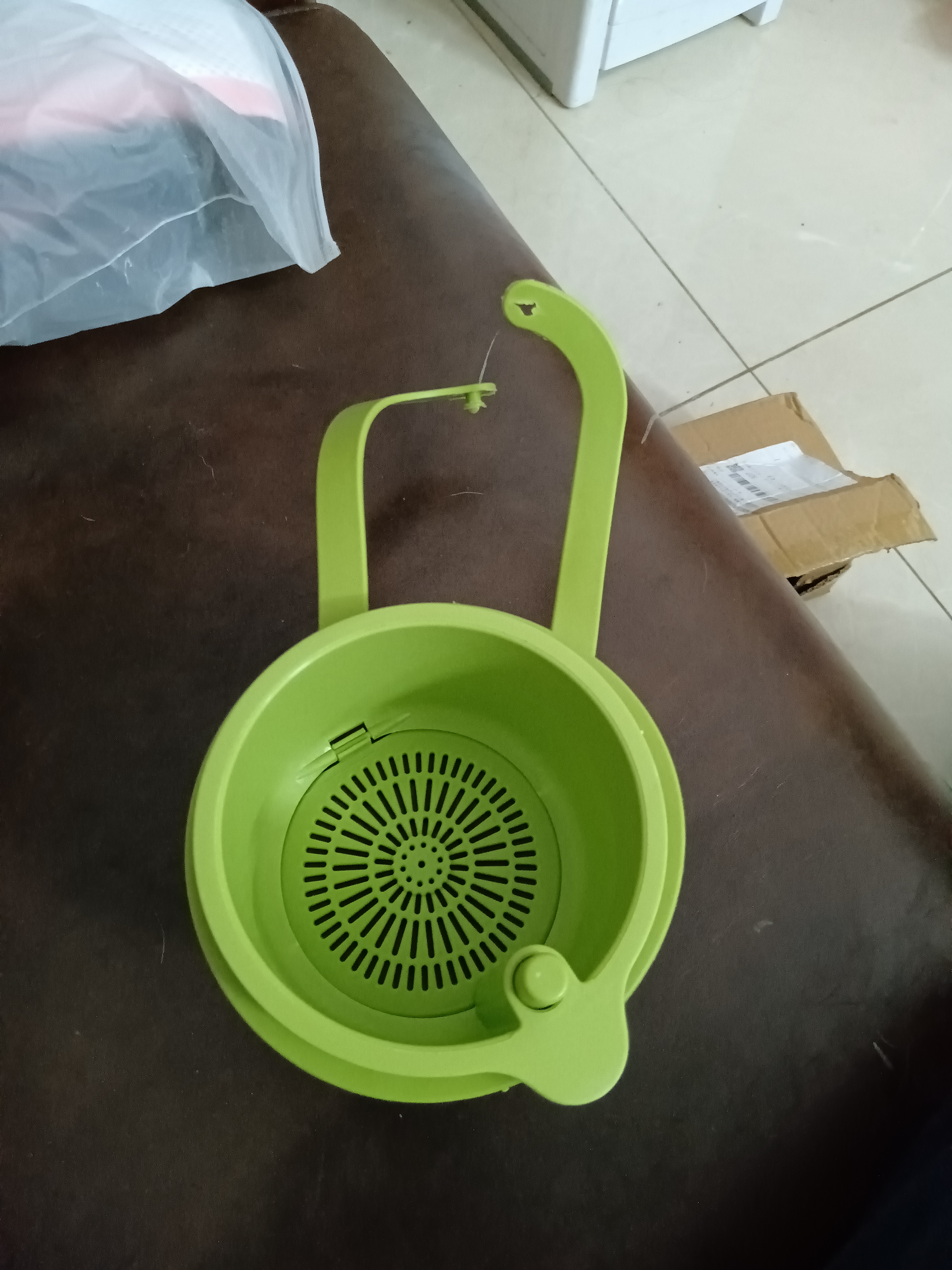 【全网爆款】可挂式水槽沥水篮家用厨房水槽分离食物残渣过滤篮 挂式沥水篮 1个装 颜色随机 实拍图