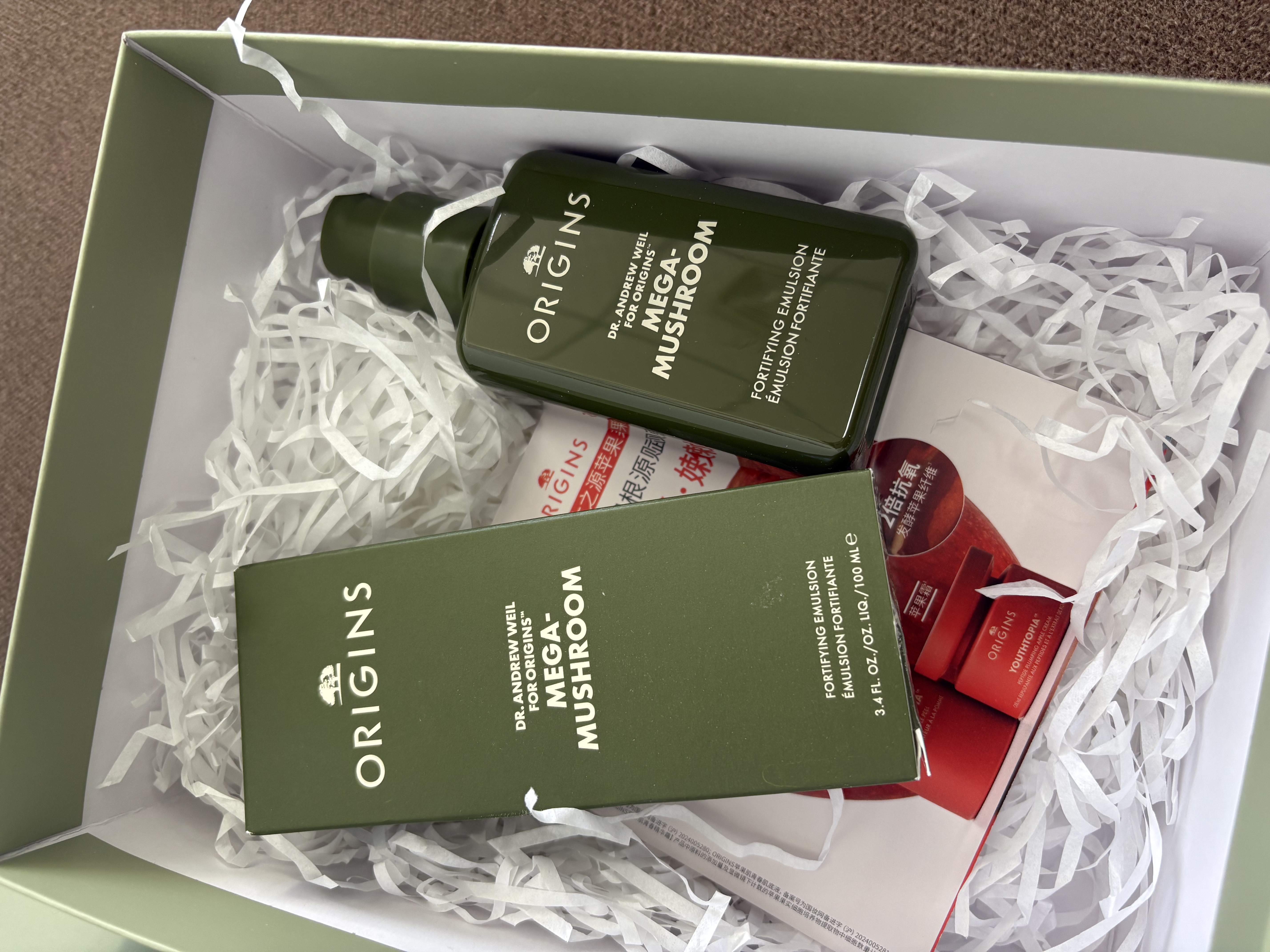 悦木之源（Origins）灵芝补水保湿修护水乳液100ml 强韧面霜护肤品套装生日礼物送女友 实拍图