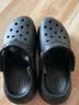 CROCS卡骆驰经典洞洞鞋男鞋一脚蹬女鞋沙滩鞋拖鞋|10001 骨白色-2Y2(含智必星) 39 (240mm) 实拍图