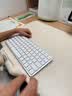 果坊【热卖榜·第1名】妙控鼠标键盘适配苹果ipad平板MacBook笔记本电脑台式air 无线蓝牙键鼠套装静音 【妙控键盘-苹果白】原厂质量认证丨原版妙控键位 顶配同芯【官新1:1还原丨妙控手势】 实拍图