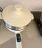 美的（Midea）电炒锅 电蒸锅 电煮锅 智能可预约多功能电火锅 煎蒸煮炒菜 4L多用途锅一体宿舍锅HCG2816 配蒸笼 实拍图