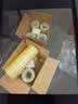 得力（deli）【24卷高性价比箱装】透明胶带高品质高粘封箱打包胶带 48mm*100y*48μm 附带封箱器JD419 实拍图