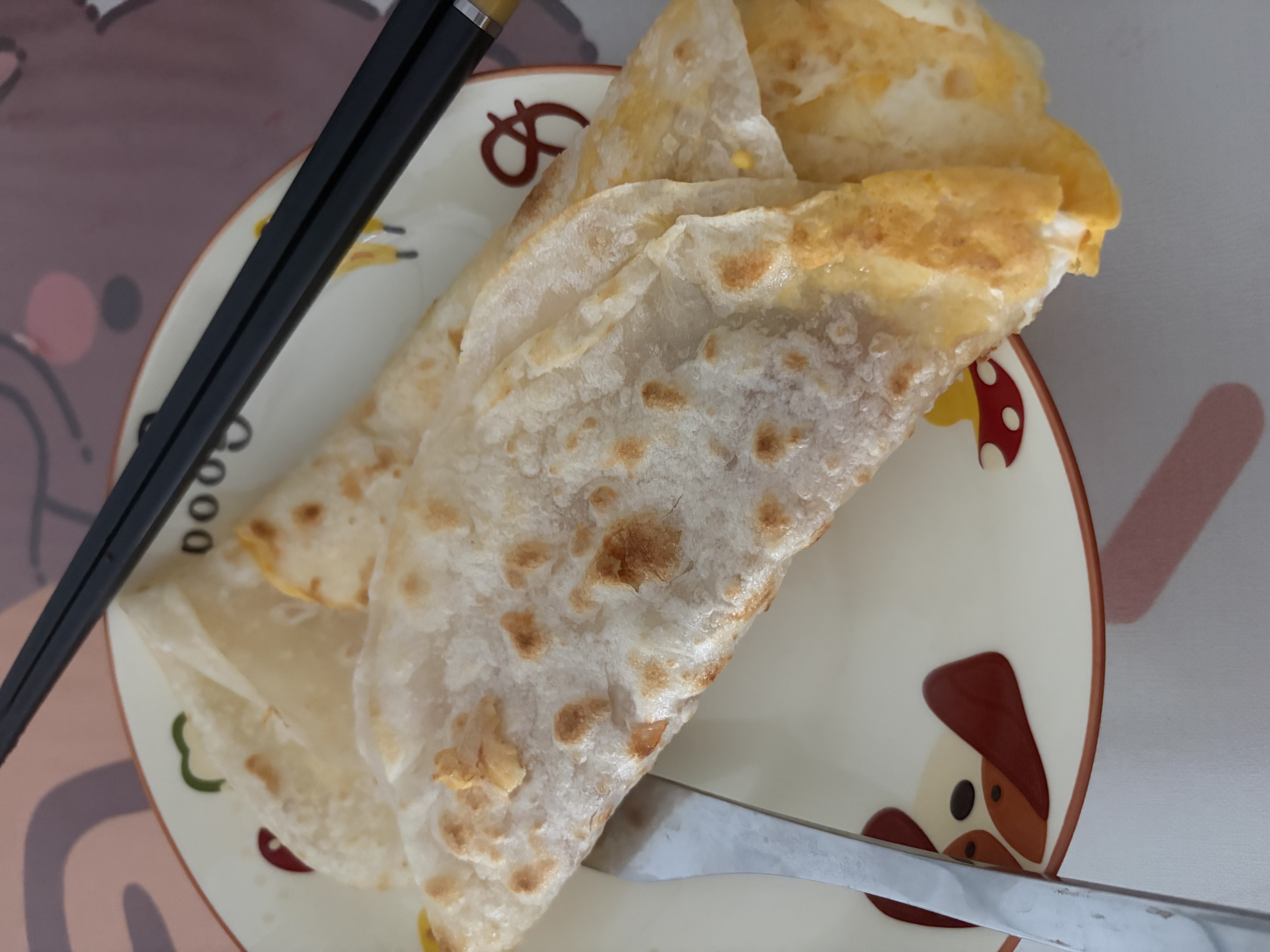 华田禾邦榆林镇筋饼1.05kg60张春饼手抓饼烤鸭饼皮速食儿童中秋送礼早餐 实拍图