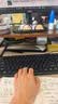 联想（Lenovo）有线键盘 轻音 商务办公键盘 全尺寸 一键服务 USB接口 笔记本台式机一体机键盘 K15黑色 实拍图