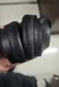 QCY H3S 头戴式-56dB主动降噪【双金标+A级降噪认证】7麦蓝牙耳机无线有线游戏低延迟超长续航 黑色 实拍图