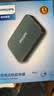 飞利浦（PHILIPS）1TB 移动硬盘 USB3.2Gen1 高速大容量21PD系列 2.5英寸 电脑机械硬盘 兼容Mac 外置存储办公家庭 实拍图
