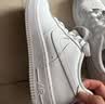 耐克NIKE女子空军一号AF1 百搭高中生运动鞋DH2920-111白38.5 实拍图