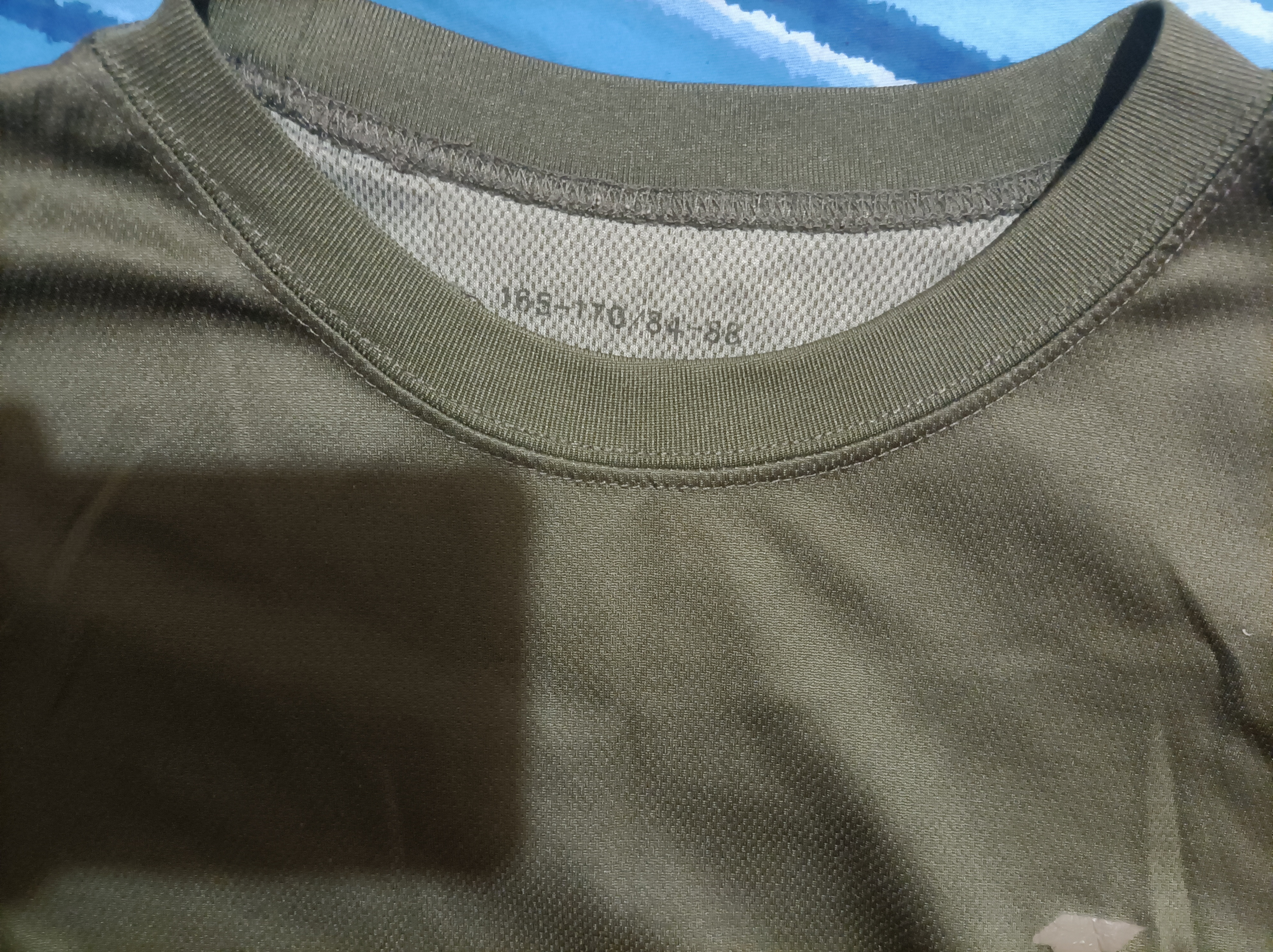 际华三五零一体能服短袖体能训练短袖服夏季户外体能运动训练服军迷速干T恤 灰色短袖单上衣 180-185/100 实拍图