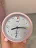 得力闹钟学生儿童专用床头闹钟起床神器强力叫醒静音扫秒-LE308时钟-闹钟(粉)(台)开学季礼物 实拍图