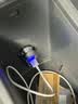 纽曼（Newmine）车载充电器点烟器一拖二双USB金属车充电压显示检测快充SX001-008 实拍图