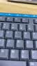 罗技（Logitech）MK275 键鼠套装 无线键鼠套装 办公键鼠套装 全尺寸 商务键鼠套装 带无线2.4G接收器 黑蓝色 实拍图