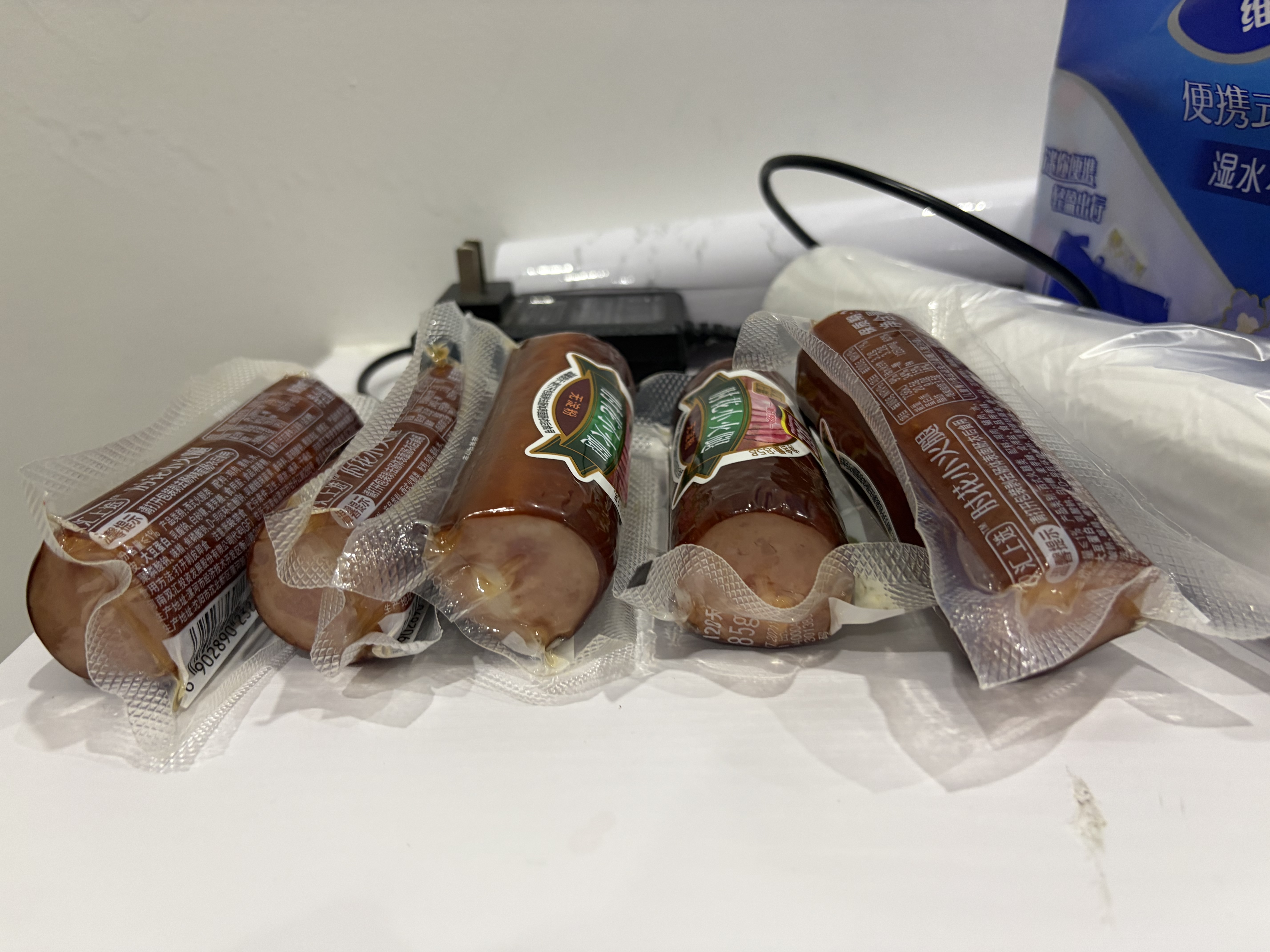 双汇肘花小火腿 85g*5支 火腿肠 无淀粉香肠休闲零食 火腿方便面伴侣 实拍图