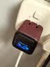 ANKER安克45W安心充smart+【苹果AVS协议｜新升级】识别新机苹果18充电器头快充适用iPhone17promax插头 【OTA升级识别新机】安心充Smart+勃艮第酒红 苹果AVS协议55 实拍图