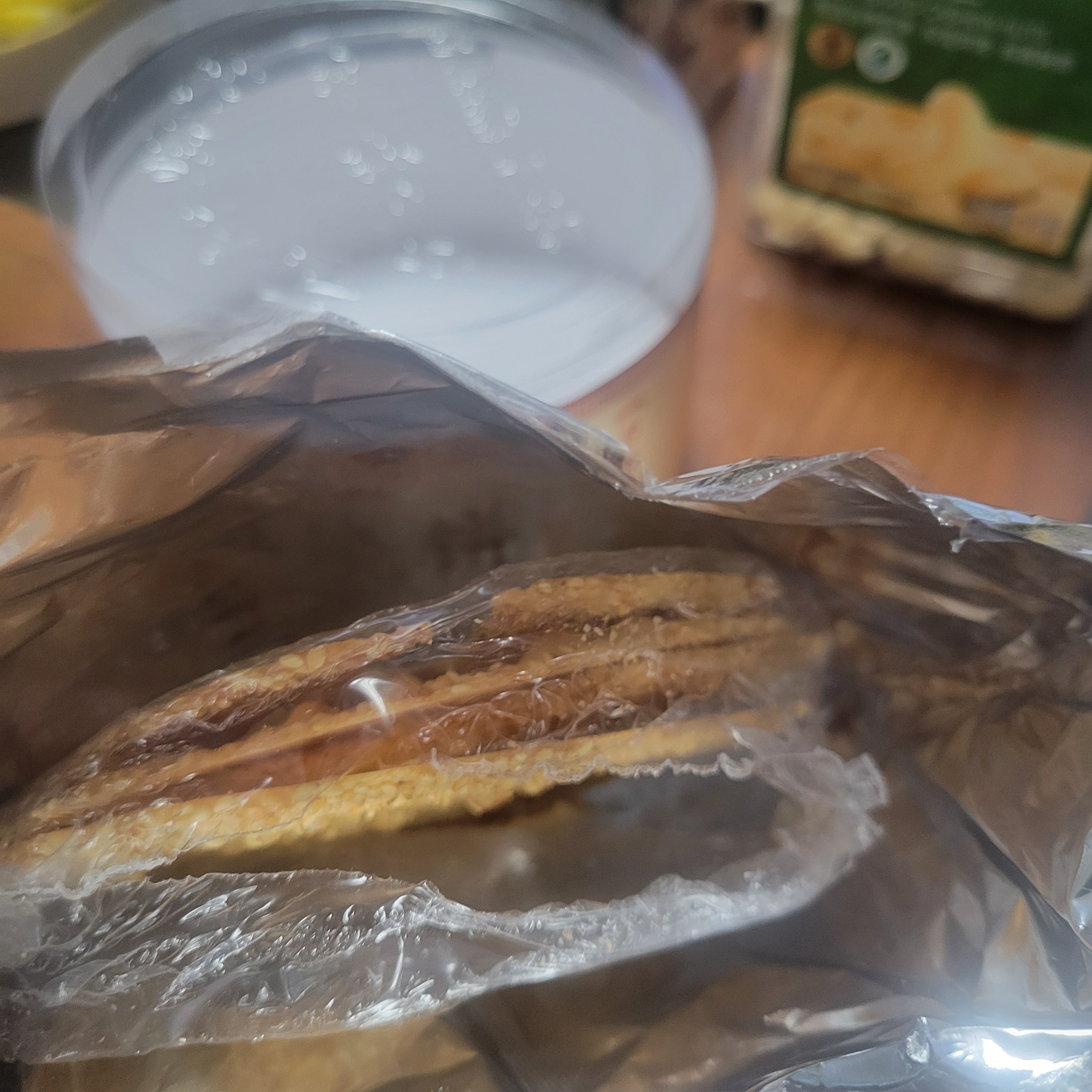 天下第一村周村香酥烧饼年货礼盒90gx4盒甜咸香酥芝麻饼山东特产孕妇零食 2咸2甜 实拍图