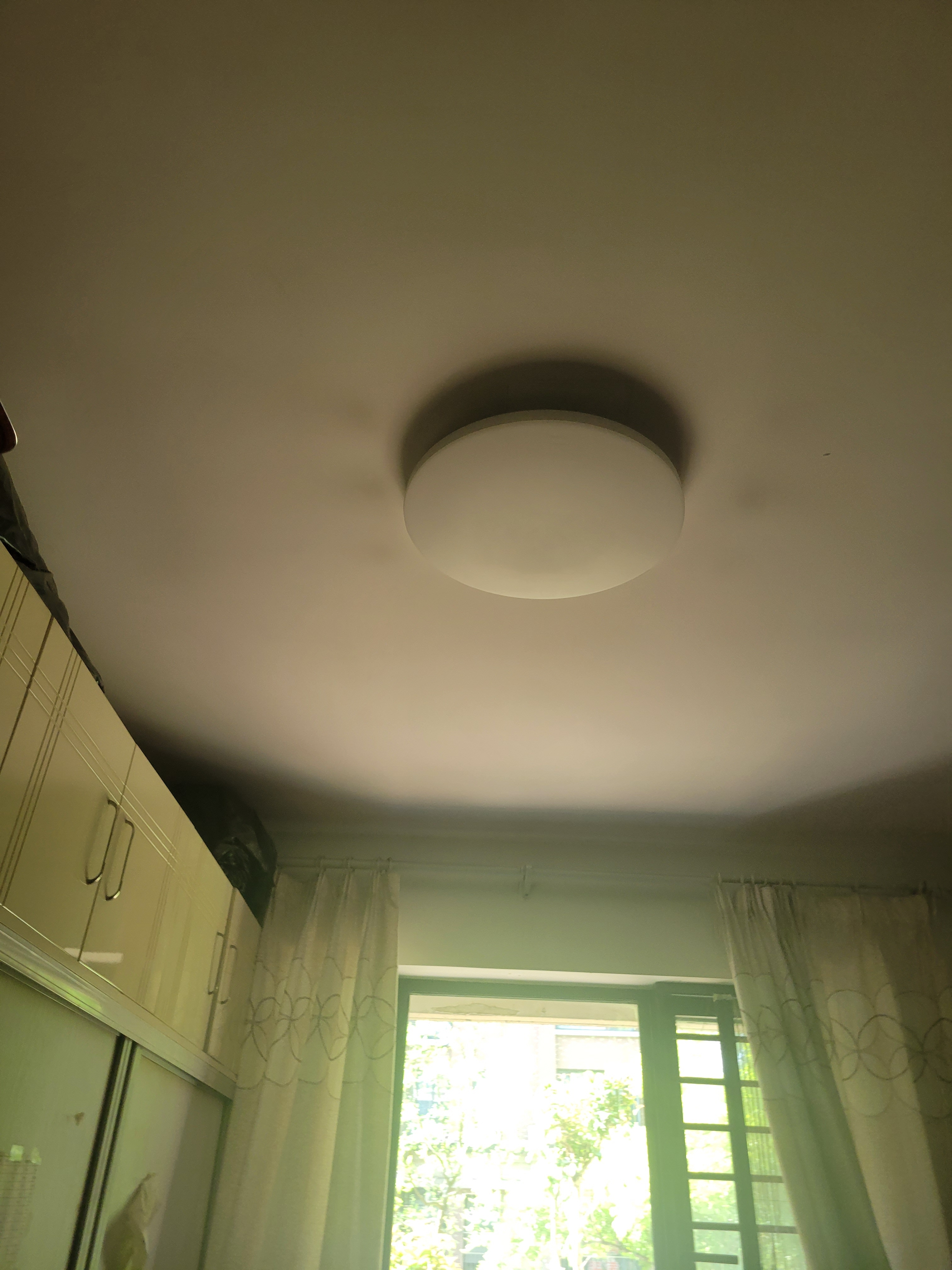 欧普照明（OPPLE）卧室吸顶灯具走廊灯过道灯阳台玄关灯简约小吸顶灯三防一体快装 呵护光【白光】36W/3000lm直径40cm 实拍图
