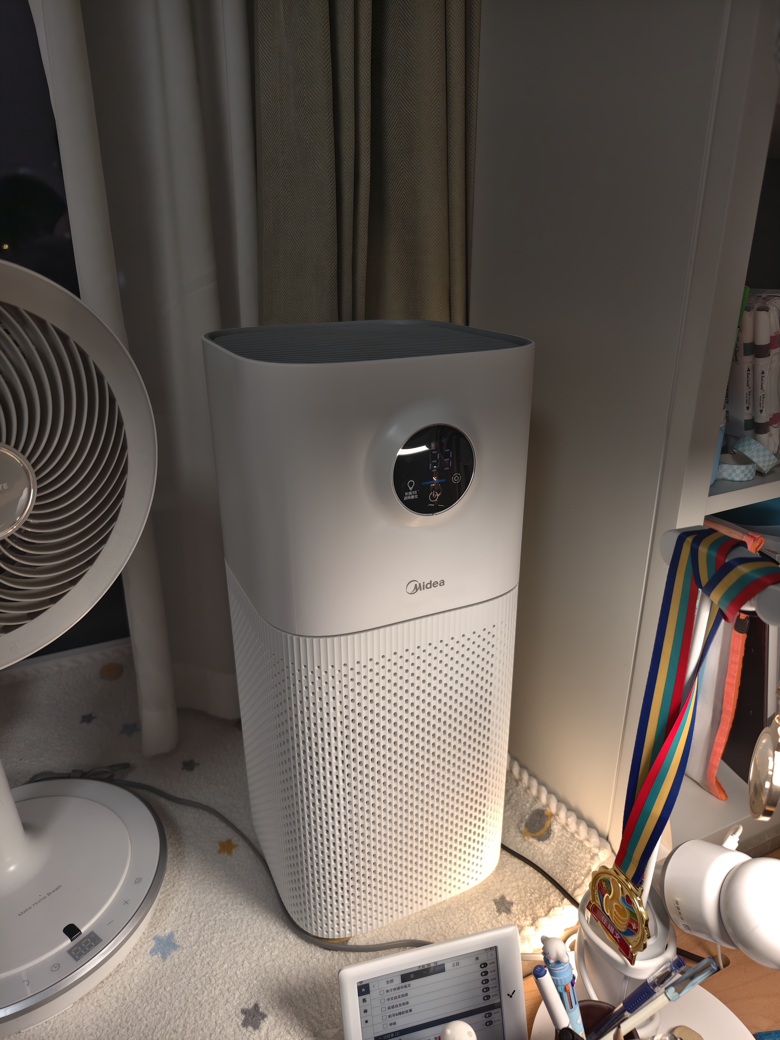 美的（Midea）【母婴级】空气净化器鼻炎家用除甲醛除烟味异味过敏原空气净化机森林家L1 Lite 实拍图