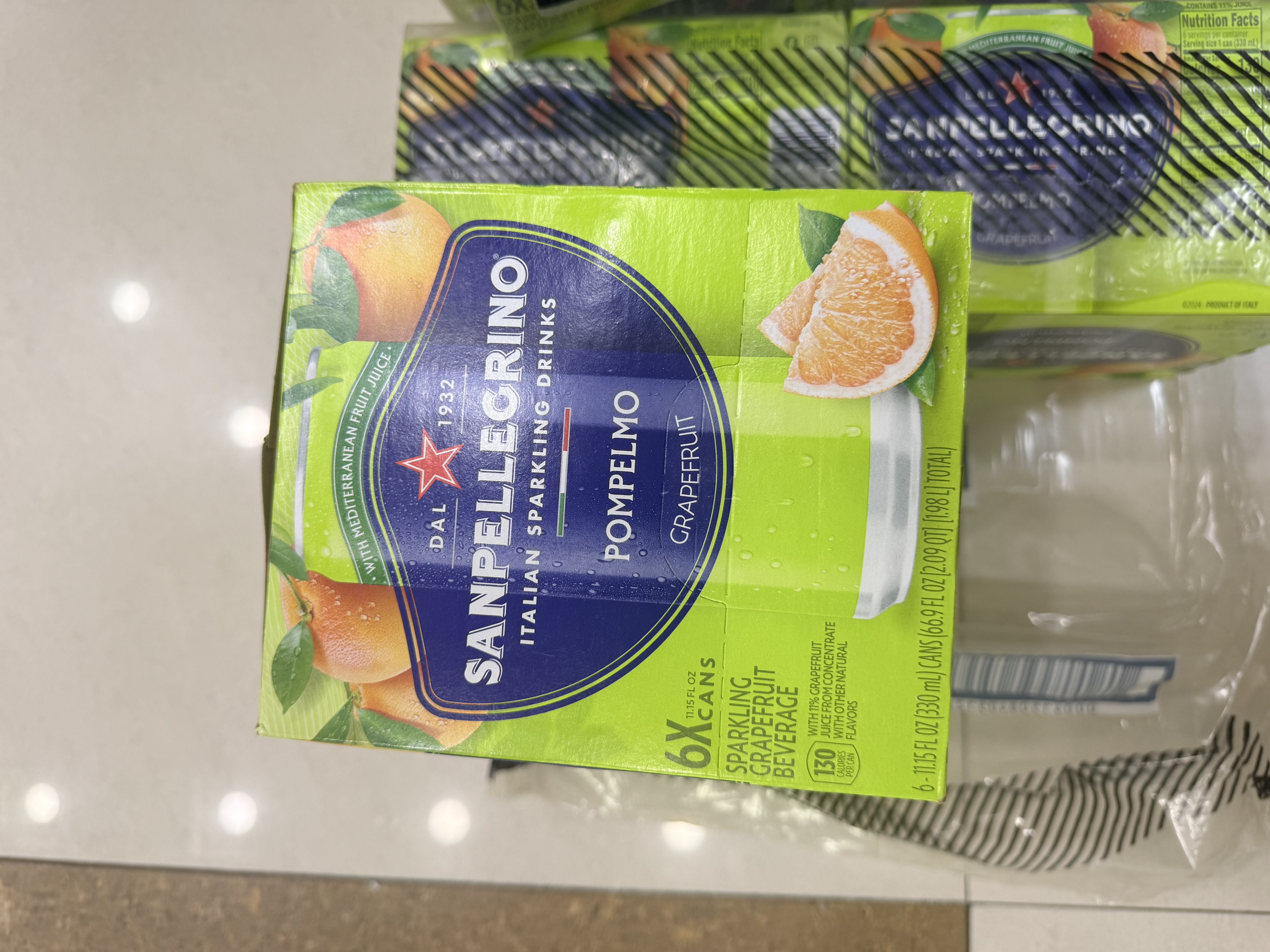 圣培露（S.PELLECRINO）含气西柚柠檬果汁330ml*24  意大利进口气泡水家庭囤货饮料送礼 实拍图